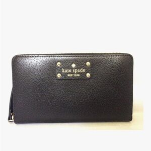 Kate Spade Wellesley Neda Black Leather Wallet